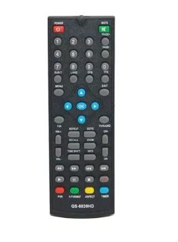 Пульт для приставки GOLDSTAR GS8830HD, GS-8830HD DVB-T2 тех пак