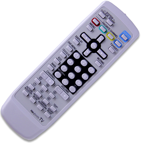 Пульт для телевизора JVC RM-C1171 тех пак