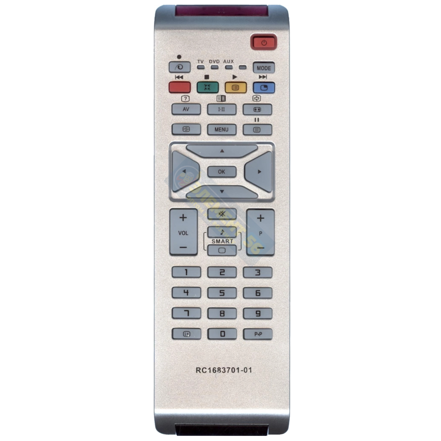 Пульт для телевизора PHILIPS RC-1683701/01 тех пак