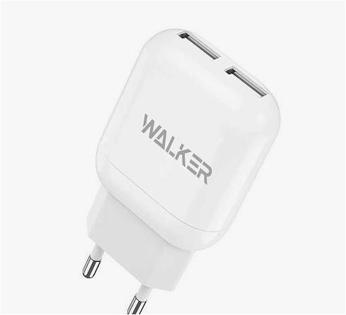 СЗУ 2 USB 2.1A WALKER WH-33 белый