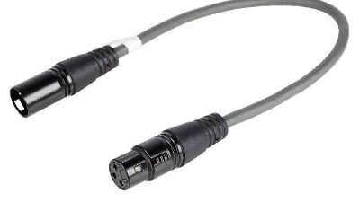 Кабель Орбита  XLR-XLR 2м серый