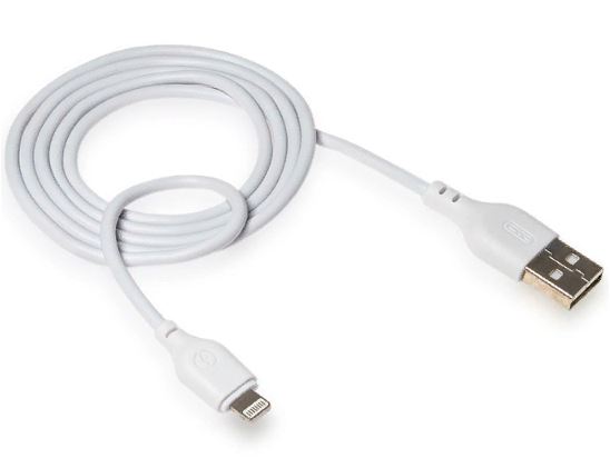 Кабель XO NB-103 2.1A Lightning  1м белый