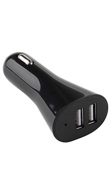 АЗУ USB адаптер 5121 без упаковки розовый/черный