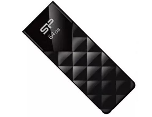 Флеш-карта SILICON POWER 64GB U03 черный SP064GBUF2U03V1K