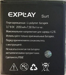 АКБ Explay Surt NEW тех упак