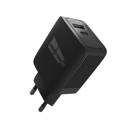 СЗУ MORE choice NC-71S  3.0А 1USB+TYPE-C  18W+QC3.0 быстрая зарядка