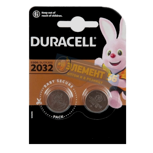 DURACELL CR2032 2BL (10) 32