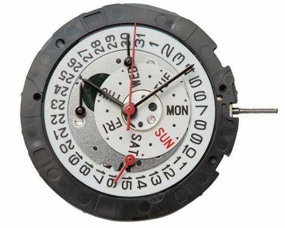 Механизм Miyota FS00 дата на 4 3стр-ки, 10 1/2