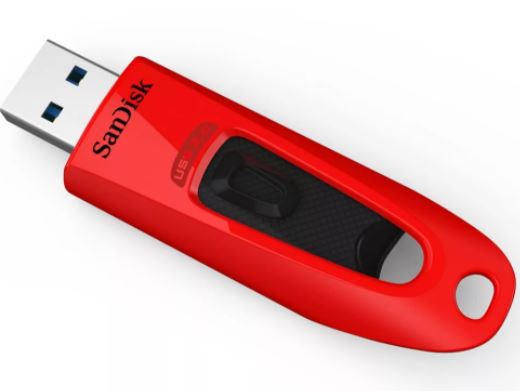 Флеш-карта SANDISK  64B ultra SDCZ48-064G-U46R USD 3.0 красный