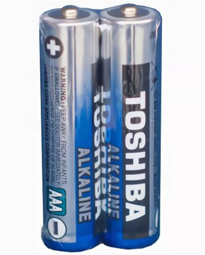 TOSHIBA HIGH POWER ALKALINE LR03, AAA, MN2400, А286, 24A, AM4, UM4, HP16 2SP (60) 31 для пультов