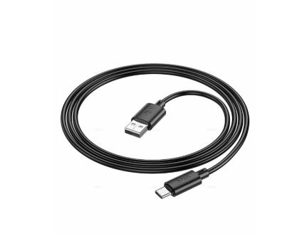 Кабель Hoco X88 Type-C USB 3.0A 1.0м ПВХ черный