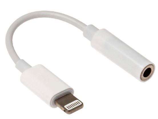 Переходник IP на Audio3.5mm для наушников WALKER WA-020