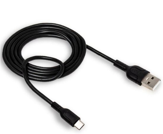 Кабель AMFOX AC-11  USB  TYPE-C 1,0м черный