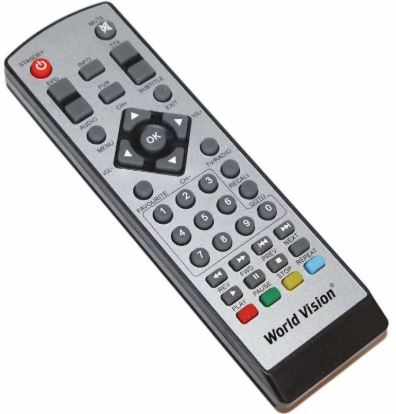 Пульт для приставки WORLD VISION WV T38, T39 DVB-T2 ориг.