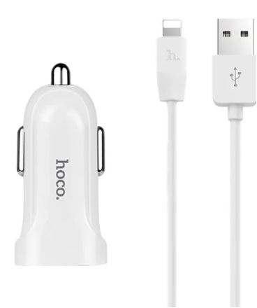 АЗУ HOCO Z2 USB  2.4A  LIGHTNING 8pin