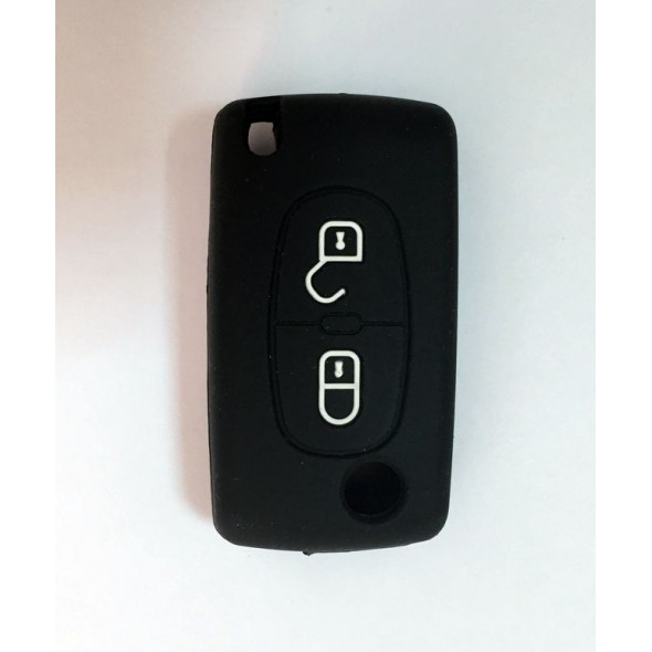 Чехол силиконовый для ключа зажигания PEUGEOT 2 buttons 307