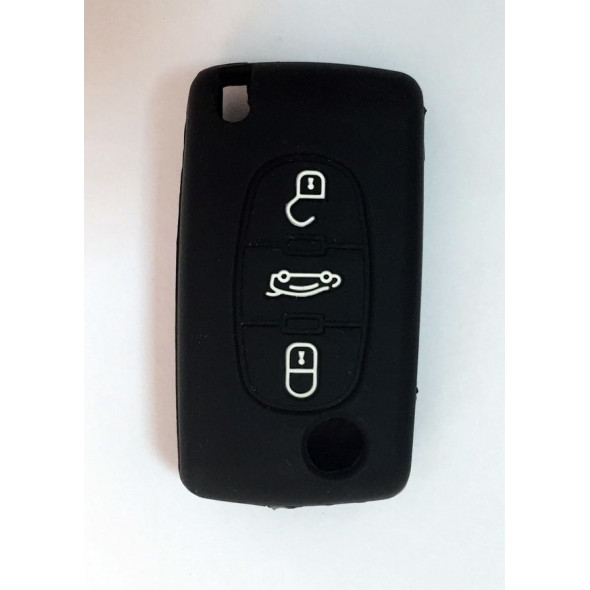Чехол силиконовый для ключа зажигания PEUGEOT 3 buttons 408