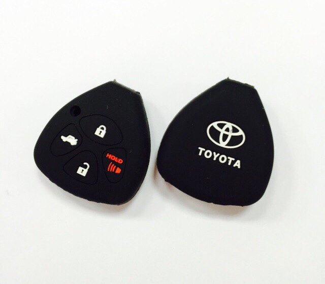 Чехол силиконовый для ключа зажигания TOYOTA flat 4 buttons;for long-key type like Camry,Reiz,Cromn,