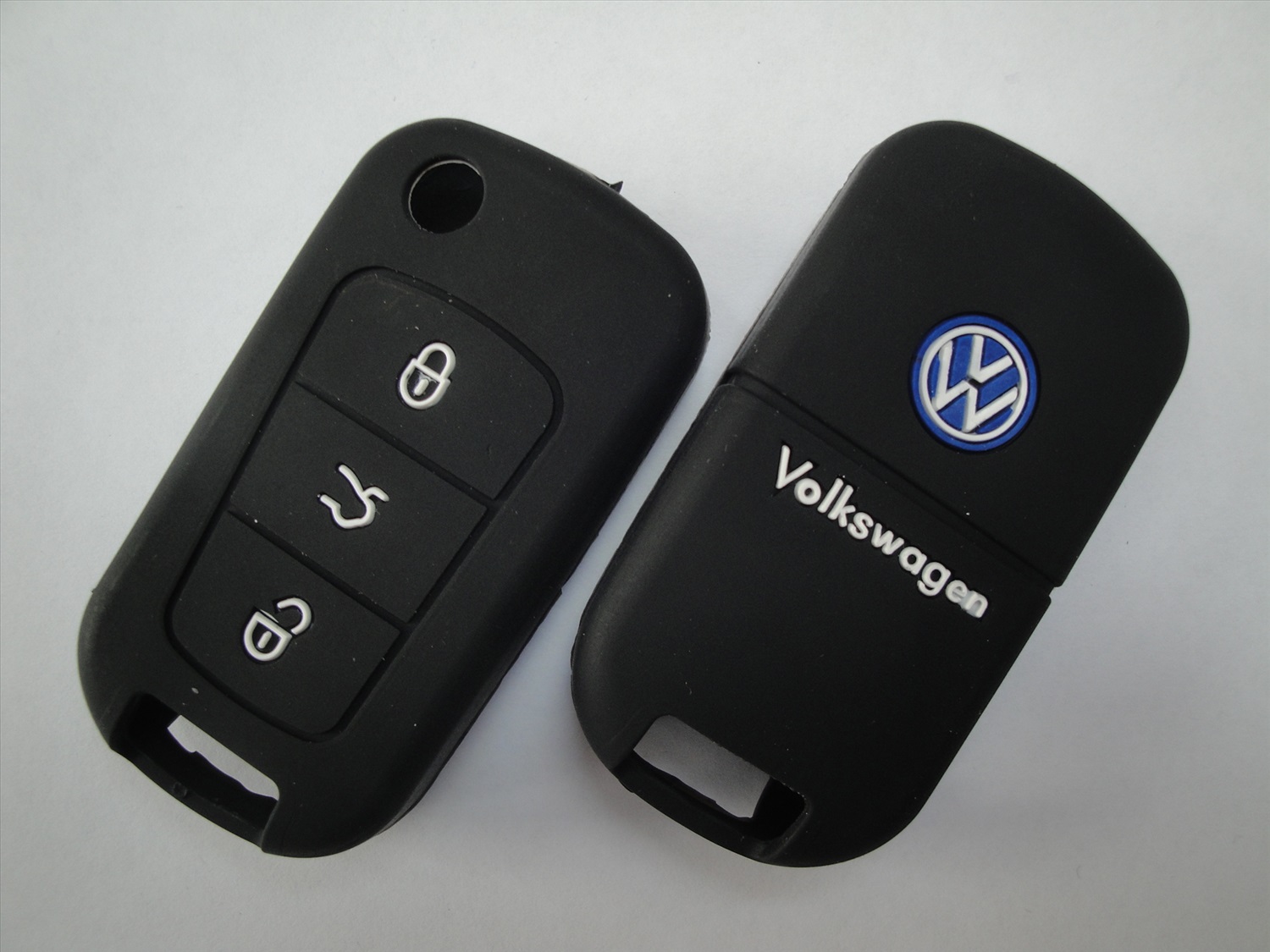 Чехол силиконовый для ключа зажигания VOLKSWAGEN 3 buttons;New Bora,Passat,Satigar,Golf,Polo,Lavida,