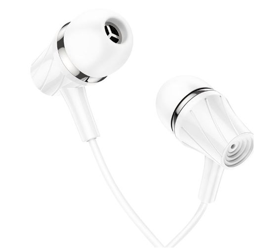 Наушники BOROFONE BM69 EARPHONES гарнитура канального типа белая