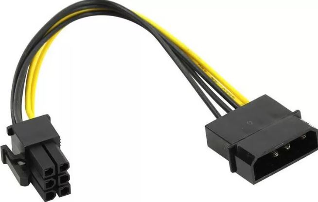 Переходник питания ORIENT C511 SATA PCI-Ex 4pin-6pin