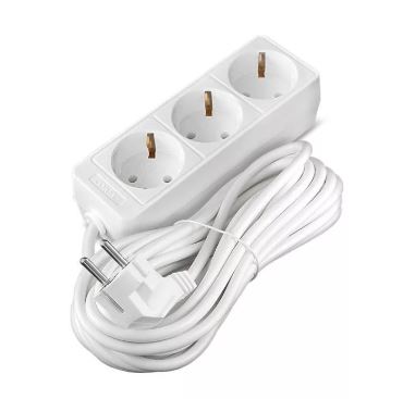 Удлинитель SMART BUY  (3 роз.) длина=1.5м с/з 3500Вт 16A (SBE-16-3-1.5-Z)