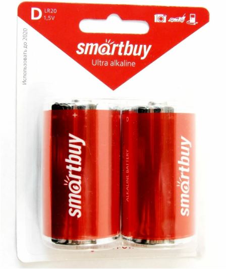 SMART BUY ULTRA ALKALINE LR20, 373, 13D, D 2BL (2) (20) 28