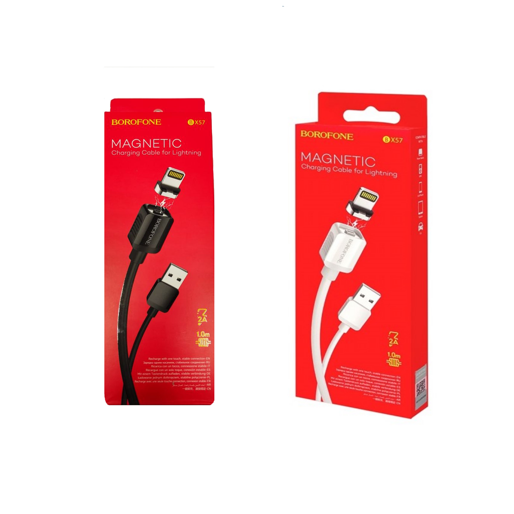 Кабель BOROFONE BX57 Type-C MAGNETIC USB 2.0A 1м