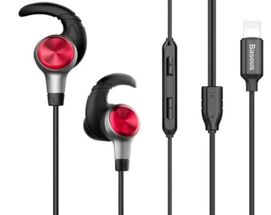 Наушники BASEUS ENCOK P31  Apple +микрофон 1.2M
