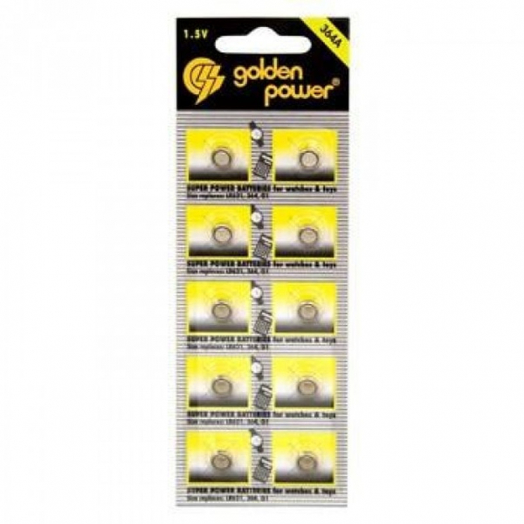 GOLDEN POWER AG7, G7, 195, 395, 399, LR57, LR925, 927, SR927W/S (10) (250)