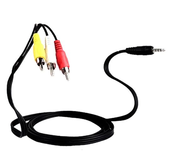 Кабель 3.5 JACK-3RCA  DIVISAT 1м (для UNO II)D