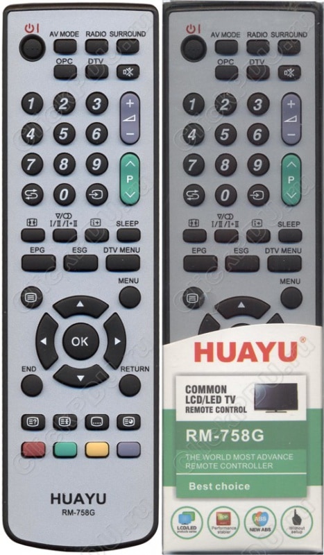 Пульт для телевизора SHARP   RM-758G