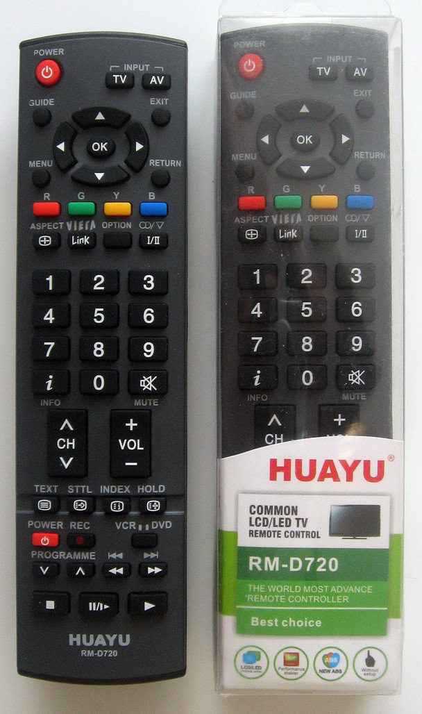 Пульт для телевизора PANASONIC   RM-D720