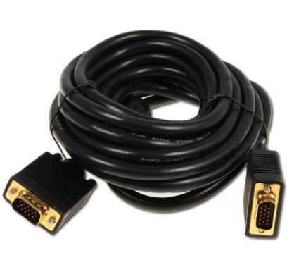 Кабель L-PRO VGA-VGA 5,0м феррит.кольца 1080