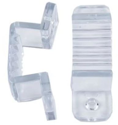 Скоба крепежная ECOLA 220V 12*7 IP68 (10iшт в уп.) SCHL12ESB