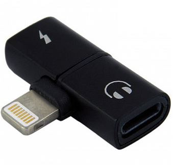Переходник- разветвитель IPFONE (ЗУ+AUX) WALKER WA-011