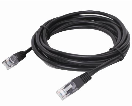 Кабель патчкорд ГАРНИЗОН UTP Cat.5e RJ-45 (8p8c) 2 м литой, многожил. черный