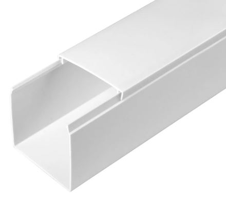 Кабель-канал IDEAL белый ПВХ 2-замковый 15*10 2м 2082