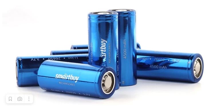 Аккумулятор SMARTBUY 26650 (4500 mAh 3,7v) Li-lon