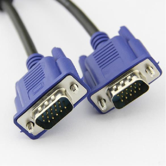 Кабель VGA-SVGA  1,8м БЕЛЫЙ