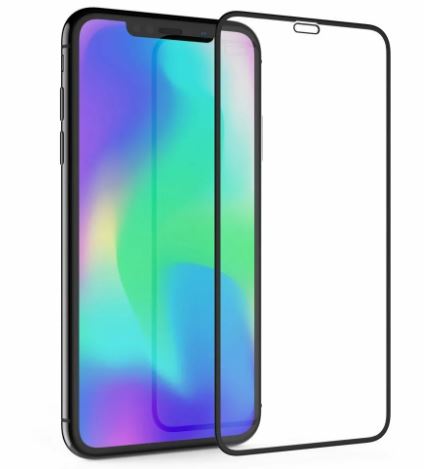 Защитное стекло для Iphone XS MAX/11 Pro Max  (9H) черный