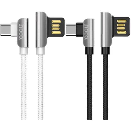 Кабель HOCO U42  Type-C угл. 1,0м