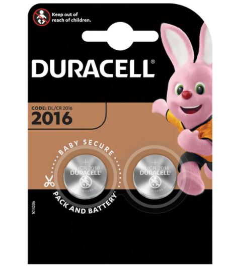 DURACELL CR2016 2BL (10) 32