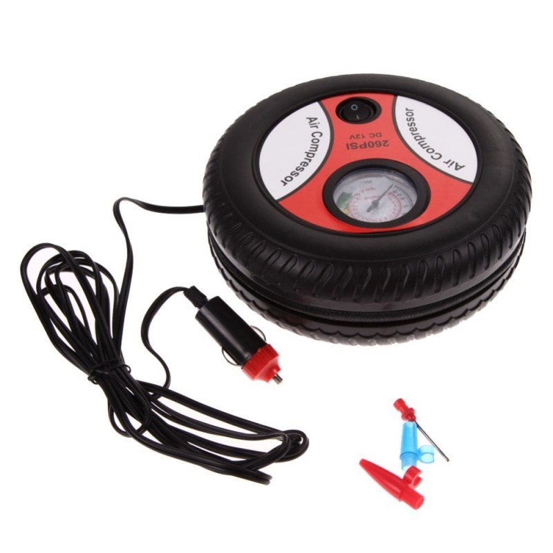 Компрессор автомобильный AIR PUMP 12V 260PSI (г014)