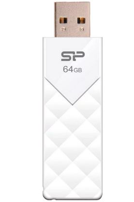 Флеш-карта SILICON POWER 64GB U03 белый SP064GBUF2U03V1W