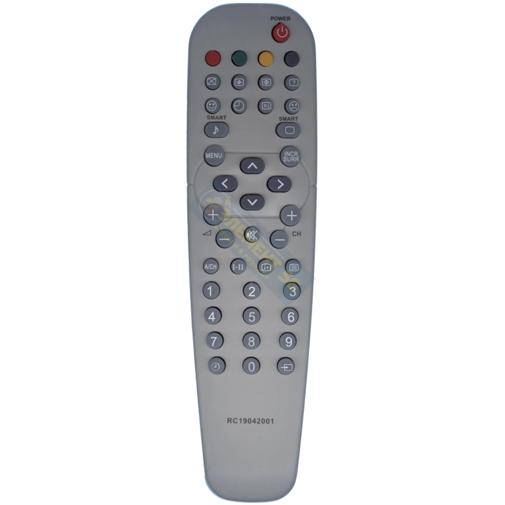 Пульт для телевизора PHILIPS RC19042001/01 тех пак