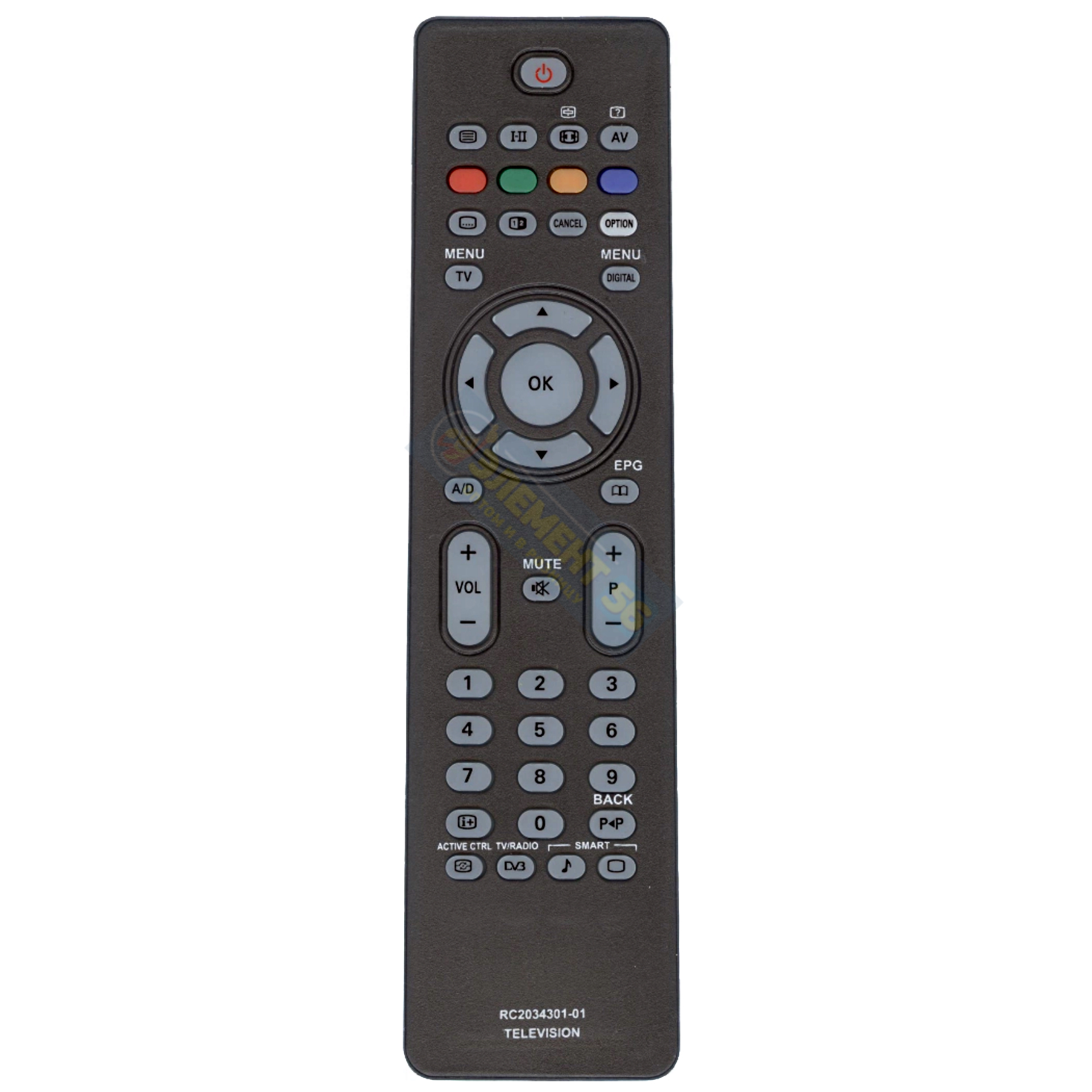 Пульт для телевизора PHILIPS RC-2034301/01 тех пак