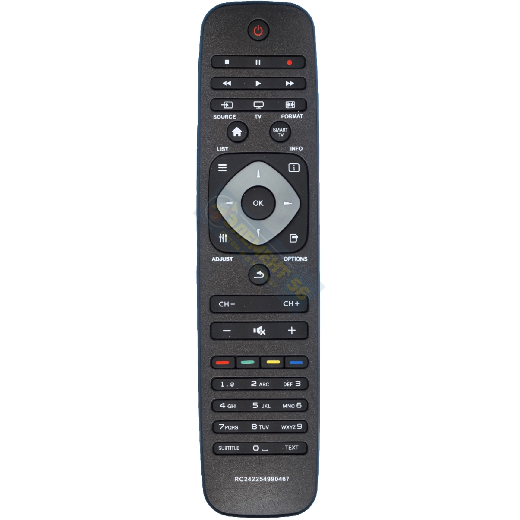 Пульт для телевизора PHILIPS 2422 549 90467 (YKF309-001) тех пак