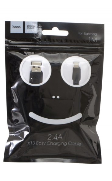 Кабель Hoco U76 нейлон MAGNETIC  Lightning 8-pin  USB 2.0A 1.2м