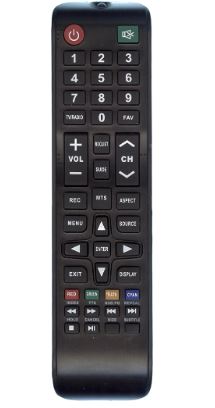 Пульт для телевизора Prestigio PTV24SN04Z  HOME Skyline, Supra, Polarline, HOLLEBERG тех.пак